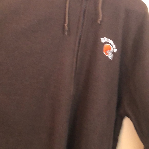 Men’s Cleveland Browns Zip up Jacket - Picture 2 of 4